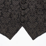 Goth Retro Jacquard Waistcoat