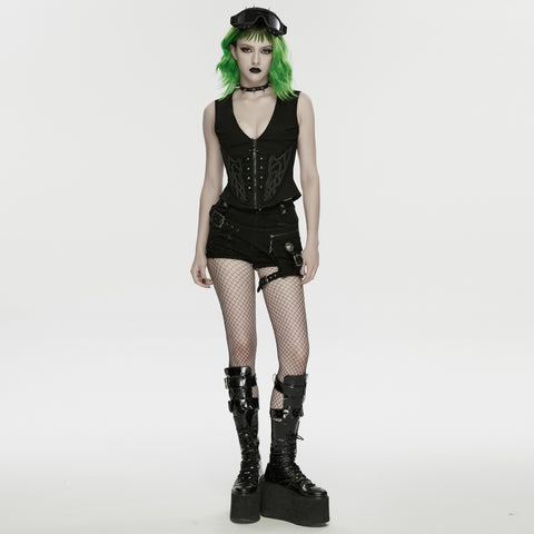 Cyberpunk rebel vest