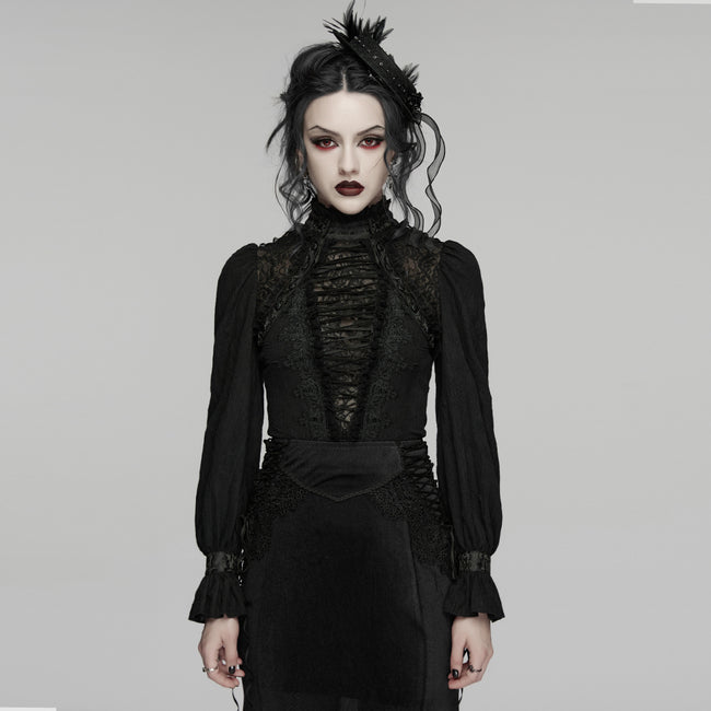 Goth visual pullover shirt