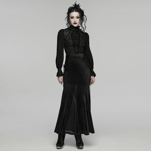 Goth visual pullover shirt