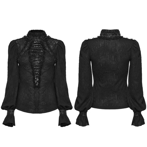 Goth visual pullover shirt