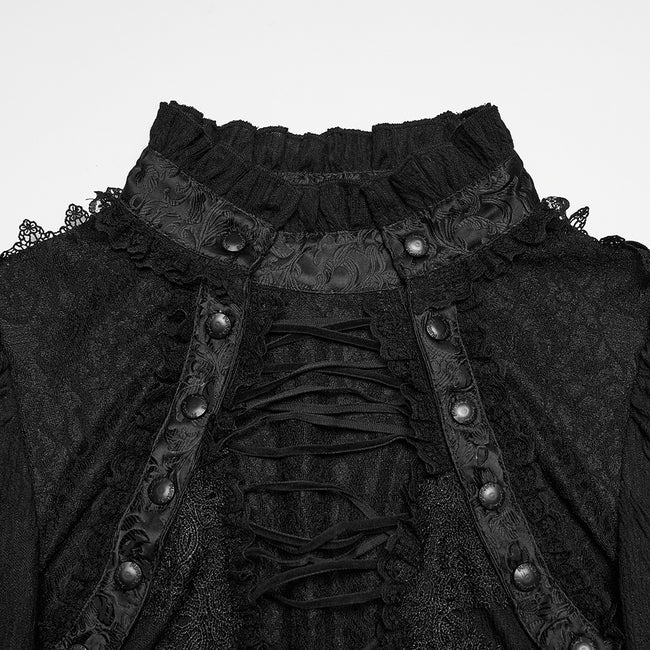 Goth visual pullover shirt