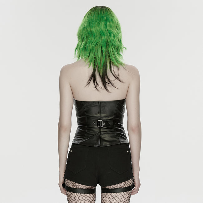 2026 Punk halter neck vest
