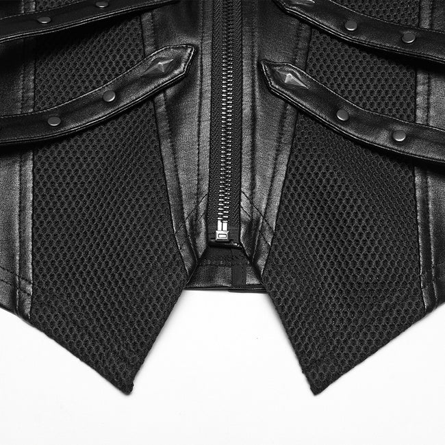 2026 Punk halter neck vest