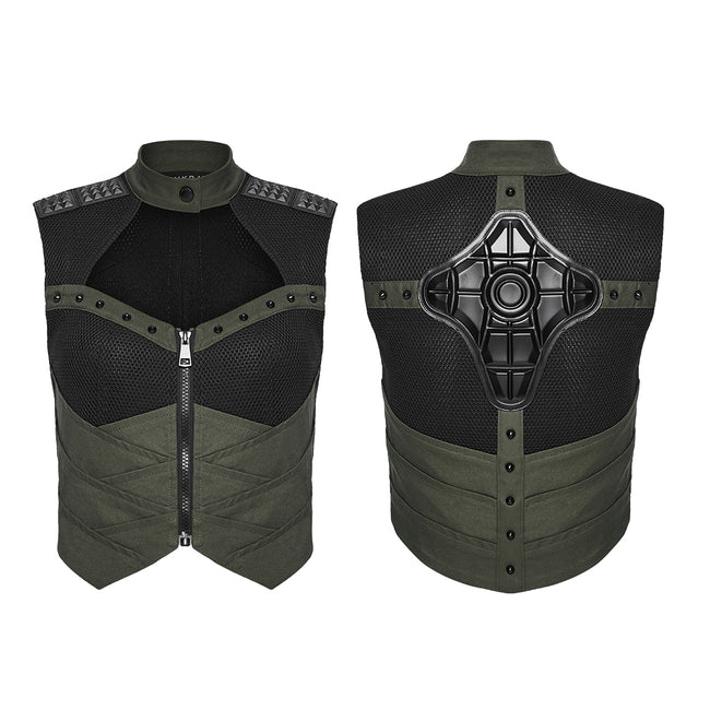 Cyberpunk mechanical vest