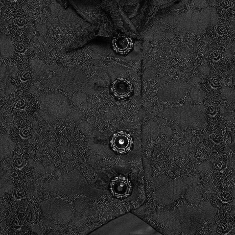 Goth Layered Skirt Vest