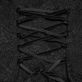 Goth short sleeve lace shirt