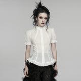 Goth textured classical shirt
