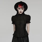 Goth textured classical shirt