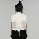 Goth textured classical shirt