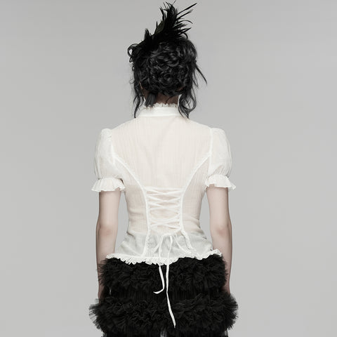 Goth textured classical shirt