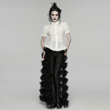 Goth textured classical shirt