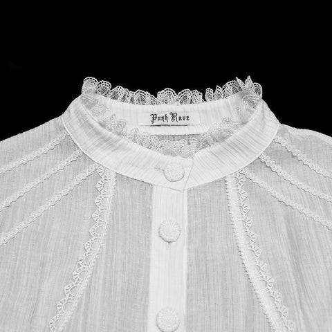 Goth textured classical shirt