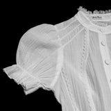 Goth textured classical shirt