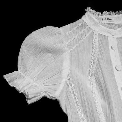 Goth textured classical shirt