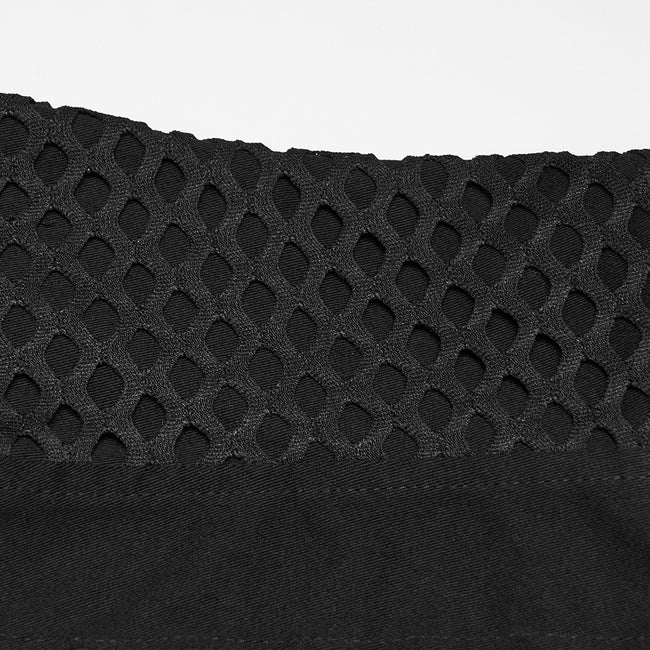 Punk hollow split vest