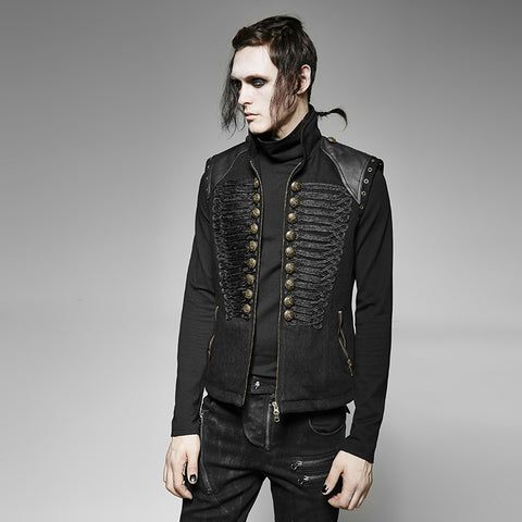 Military Uniform Combat Tactical Punk Vest