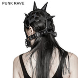 Punk Dark Evil Demon Hood With Drawstring Mask Personality Accessories
