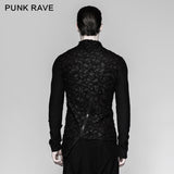 Mandarin Collar Decadent Heavy Long Sleeve Punk T-shirts