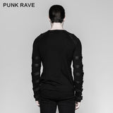 Iron Man Heavy Metal Long Sleeve Cotton Gothic T-shirts