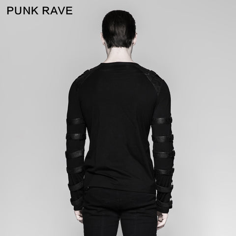 Iron Man Heavy Metal Long Sleeve Cotton Gothic T-shirts