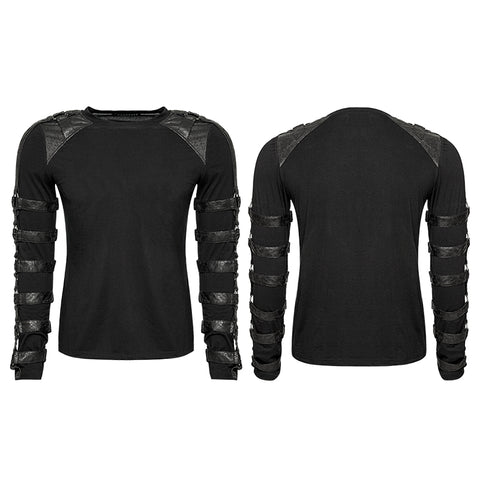 Iron Man Heavy Metal Long Sleeve Cotton Gothic T-shirts