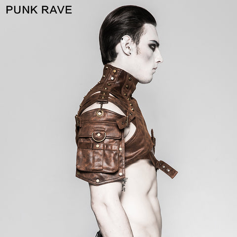 Punk Accessories Soldier Close-fitting Male Shoulder Armor