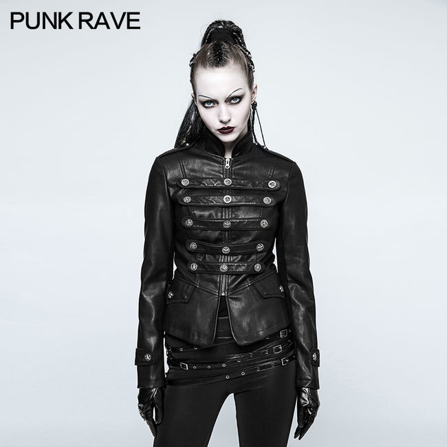 leather military dress Leather Military Uniform V