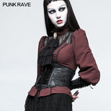 Vintage Embroidery Gothic Accessories Lolita Girdle With Exquisite Positioning Flower