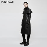 Steampunk Gorgeous Vintage Leather Punk Coat Medium Style