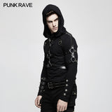 Leather Military Uniform Serial Set Punk Accessories With Eyelet Drawstring
