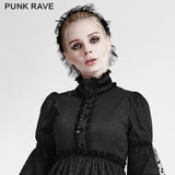 Lovely Lolita Style Dual Lace Gothic Accessories Gloves Headdress And Neck Decoration