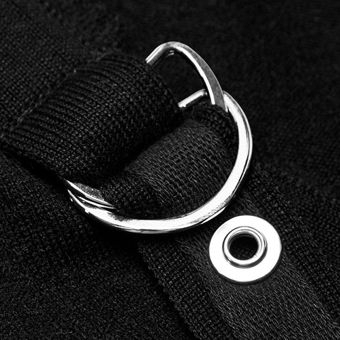 Personality Diablo Split Wool Punk Sweater