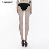 High Elastic Gothic Accessories Lace Sexy Swimwear Bottom