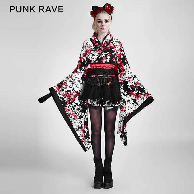 Gothic lolita kimono clearance