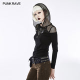 Personality Punk Accessory Removable Belt With Vertical Bag