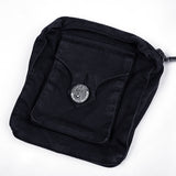 Personality Punk Accessory Removable Belt With Vertical Bag