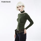 Personality Punk Accessory Removable Belt With Vertical Bag