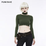 Personality Punk Accessory Removable Belt With Vertical Bag