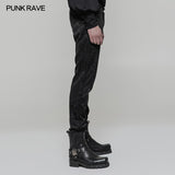Retro Jacquard Gothic Pants High Waist Trousers