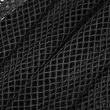 Women Perspective Mesh Leather Waist Belt Personality Punk Accessories