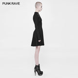 Daily High Elastic Knitted Punk Dress For Women