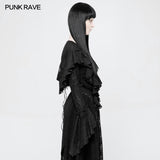 Gothic Decadent Short Coat Lace Mesh Shrug Bolero