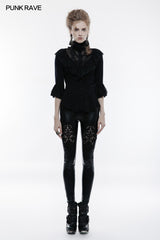 Gothic Phoenix Tail Three-Quarter Sleeves Shirt For Women