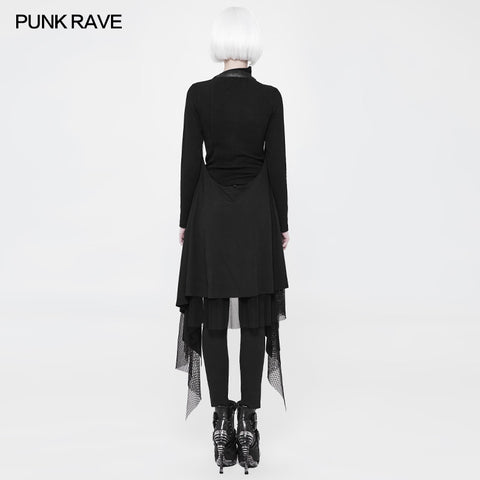 Women Loose All-Match Knitted Punk Vest