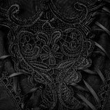 Gorgeous Drawstring Sleeveless Gothic T-shirt For Women