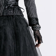 Lolita Style Black Lace Gloves Accessories