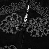Gorgeous Victorian Royal Vintage Layered Gothic Coat With Stand Collar