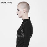 Punk Metal Leather Chest Harness Accessories