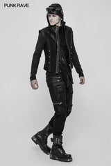 Men's Punk Decadent Crack Personality Pants Hand-painted Trousers
